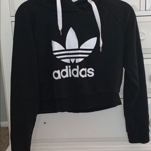 Adidas crop sweatshirt